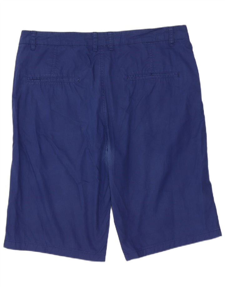 Pantaloni scurți chino pentru bărbați ZARA EU 42 Large W32 Blue Bumbac