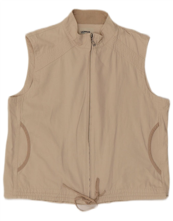 Gilet femei Lerros IT 42 bumbac mediu bej