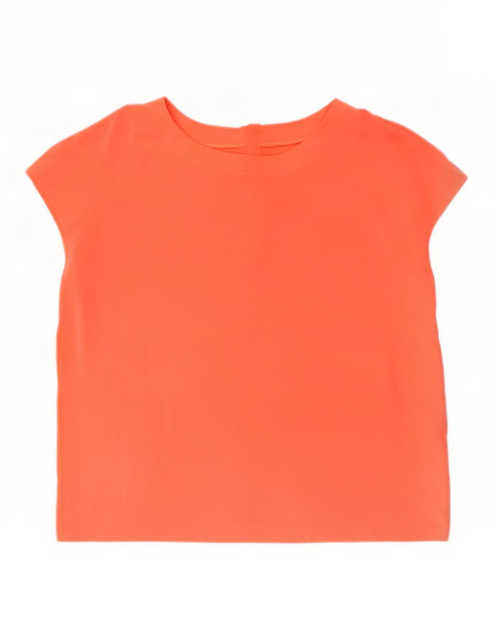 Bluză Vintage pentru femei UK 18 XL Portocaliu