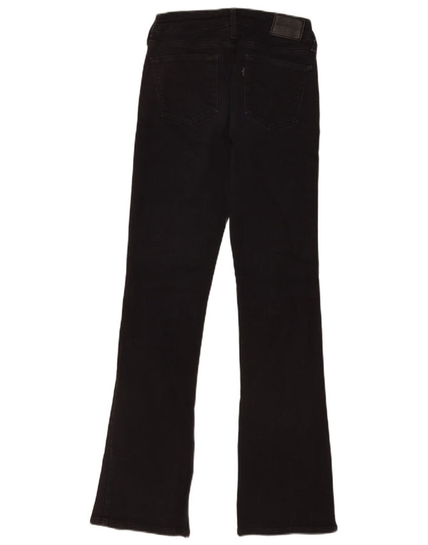 Blugi Levi's 715 Bootcut W26 L32 bumbac negru