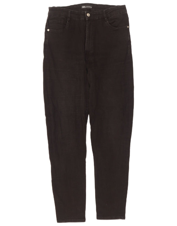 Blugi skinny de damă Zara EU 44 XL W34 L30 Negri