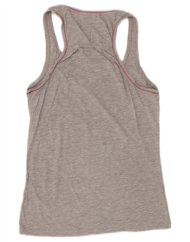 Vesta grafică pentru femei Adidas UK 12 Medium Grey Flecked