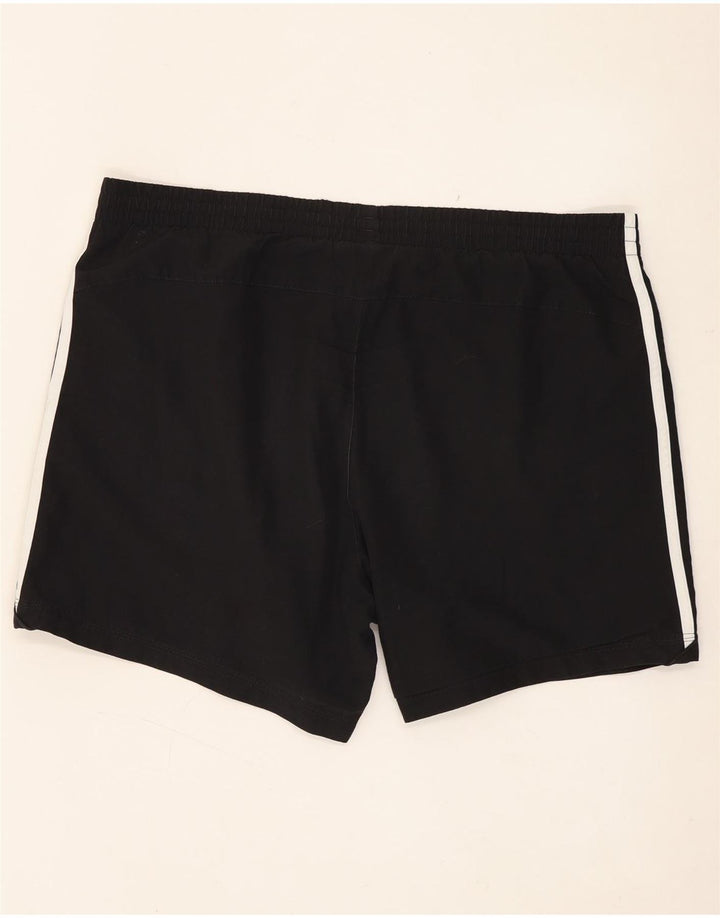 Pantaloni scurți sport pentru bărbați Adidas, mari, negru, poliester