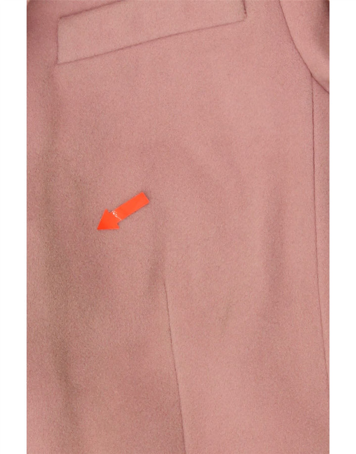 Pardesiu pentru femei Zara UK 12 Medium Pink Lână