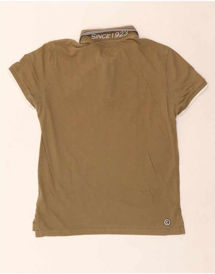Tricou polo Colmar pentru bărbați, bumbac kaki mediu