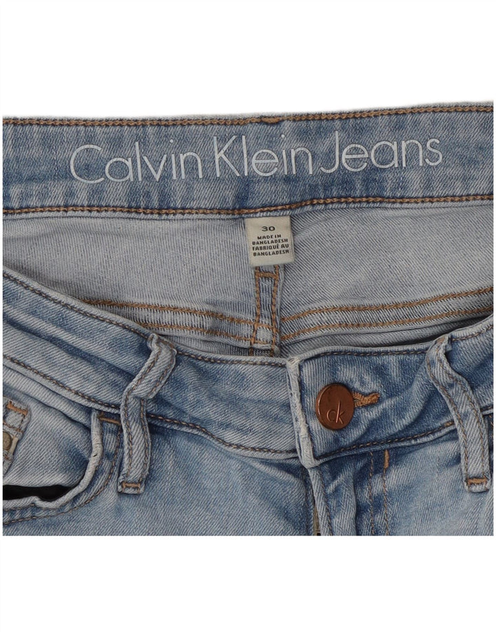 Blugi slim pentru femei Calvin Klein W30 L27 Bumbac albastru