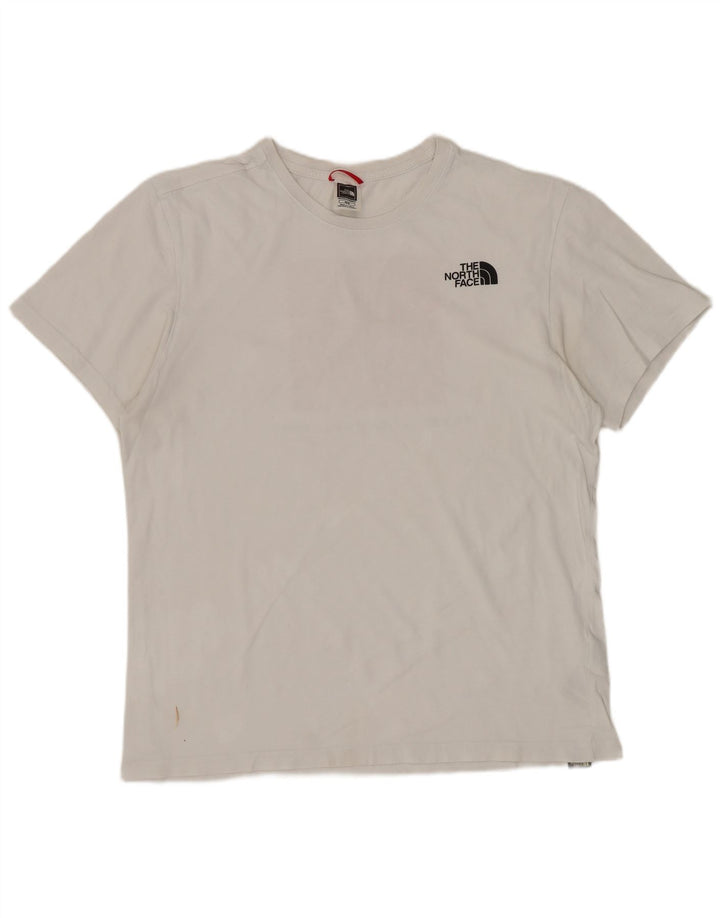 Tricou grafic pentru bărbați THE NORTH FACE Top Medium White Bumbac