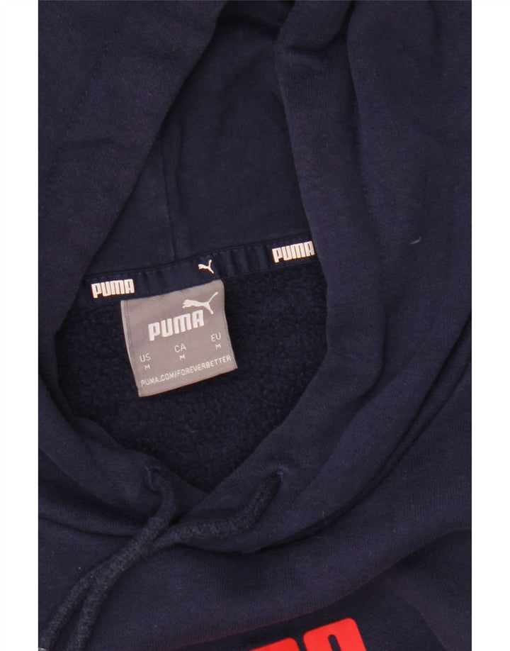 Pulover pentru bărbați Puma Graphic Hoodie, roșu mediu, bloc de culoare