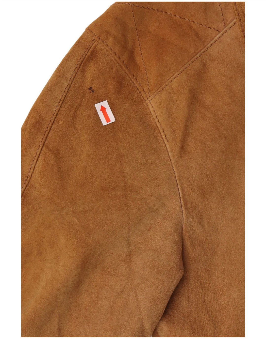 Geaca Bomber din piele intoarsa pentru barbati vintage IT 44 XS maro