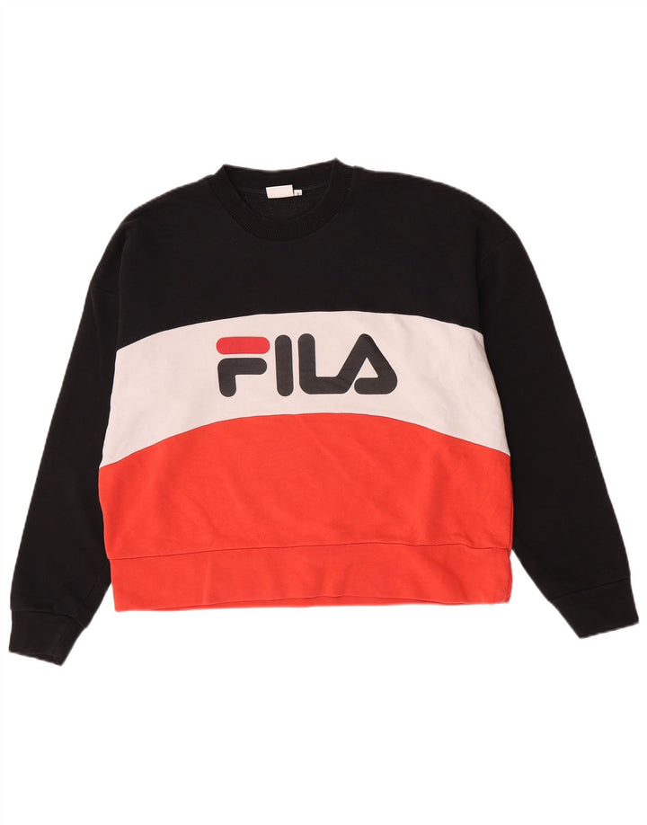Pulover pentru bărbați Fila Graphic Pulover Mic Multicolor Colorblock