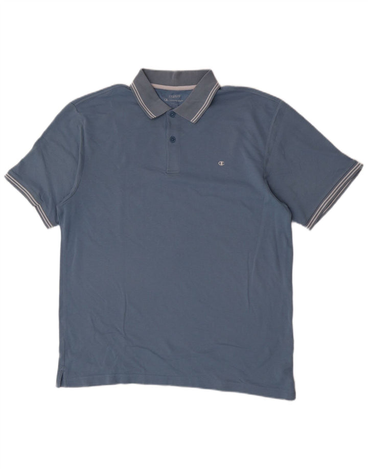 Tricou polo pentru bărbați Champion 2XL Albastru