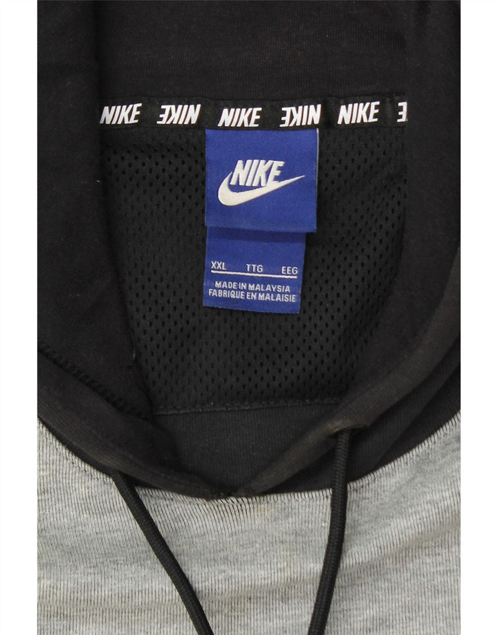 Pulover Nike pentru bărbați, 2XL, gri, bloc de culoare