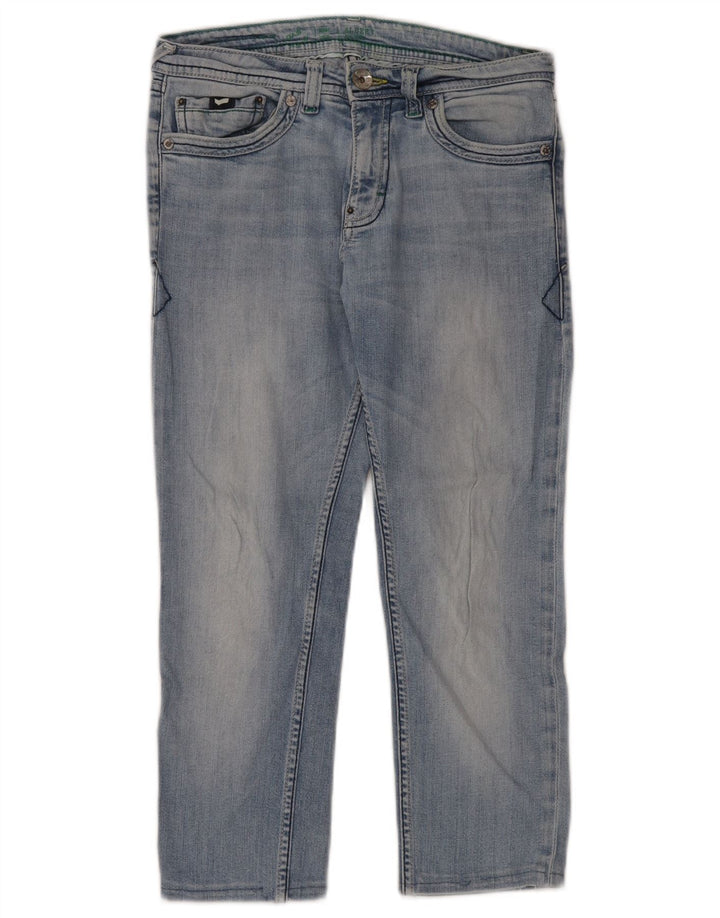 Blugi conici pentru femei Gas W29 L24 Bumbac albastru