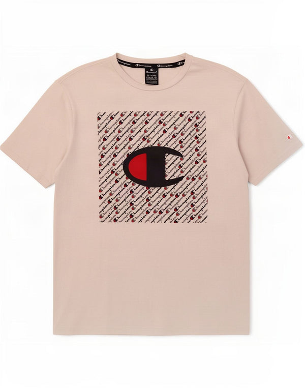 Tricou grafic pentru bărbați Champion Top 2XL Bumbac alb