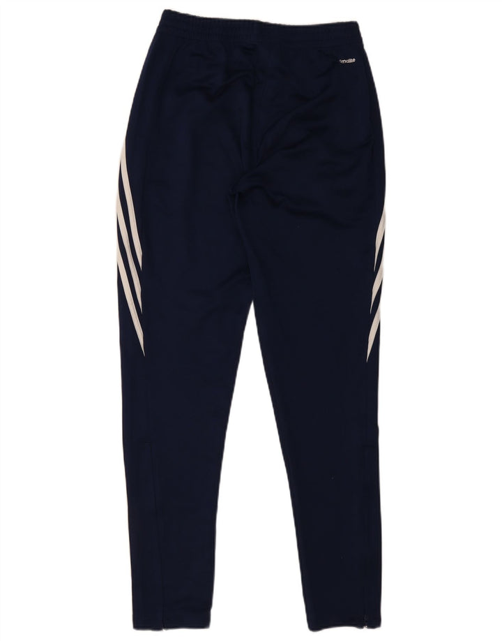 Pantaloni de trening Adidas Climalite pentru bărbați, poliester mici, albastru