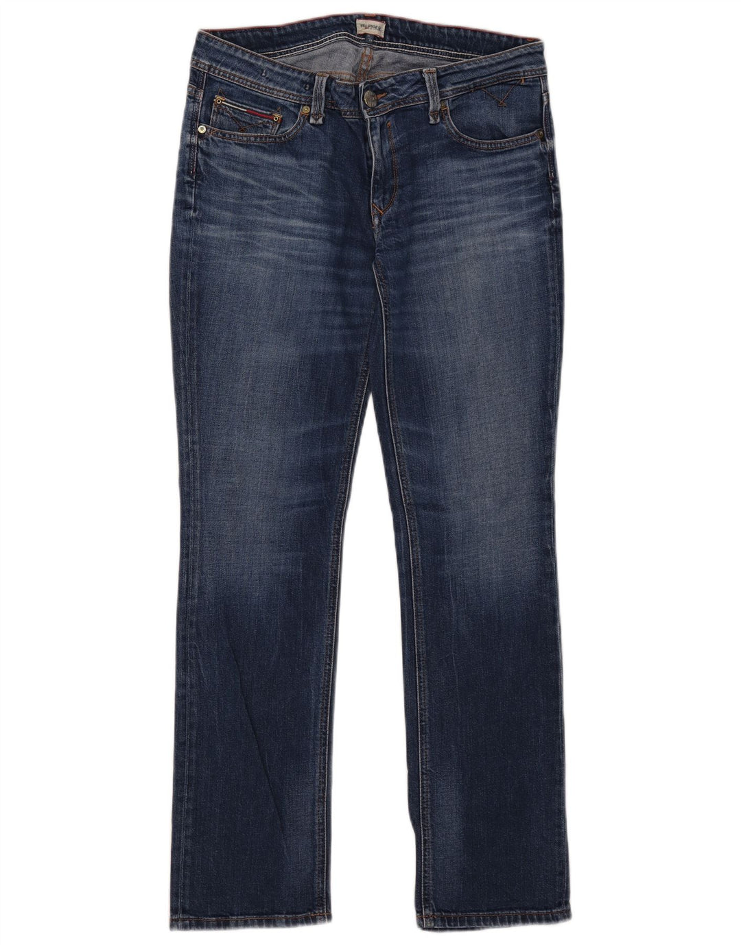 Blugi slim pentru femei Tommy Hilfiger W31 L32 bumbac albastru