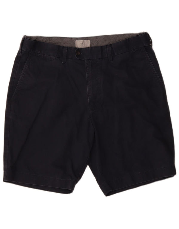 Pantaloni scurți chino pentru bărbați Marks & Spencer W36, mari, albastru, bumbac