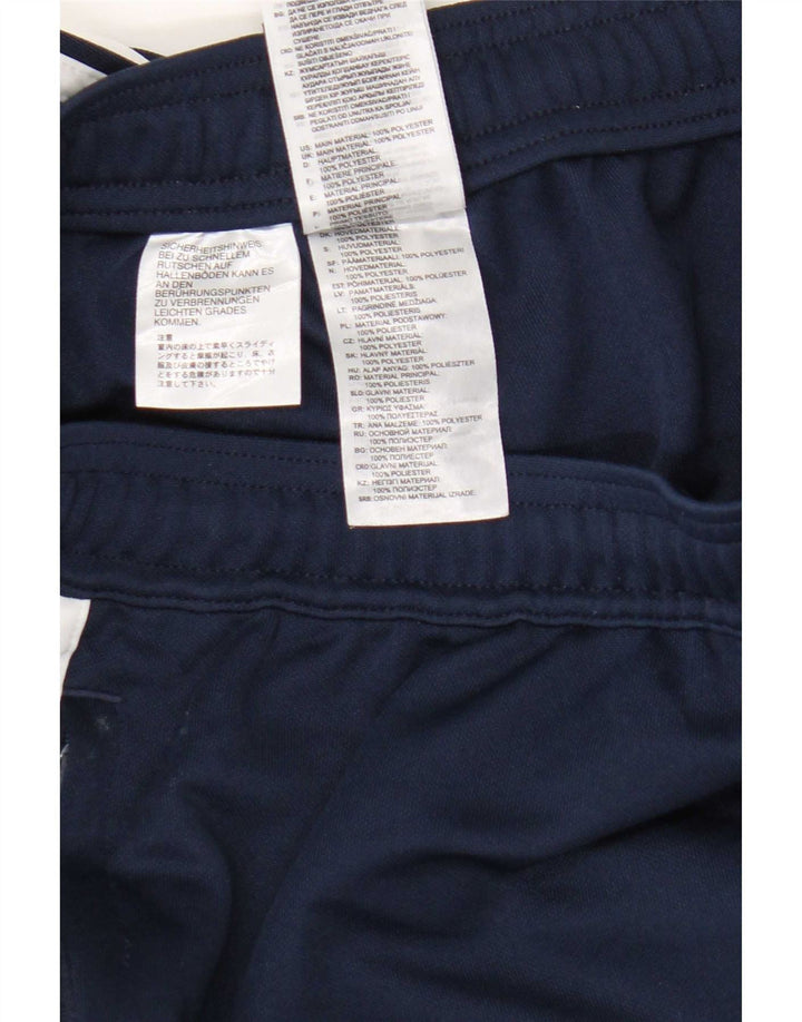 Pantaloni de trening Adidas Climalite pentru bărbați, poliester mici, albastru