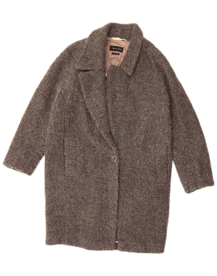 Massimo Dutti pardesiu supradimensionat pentru femei UK 10 mic gri
