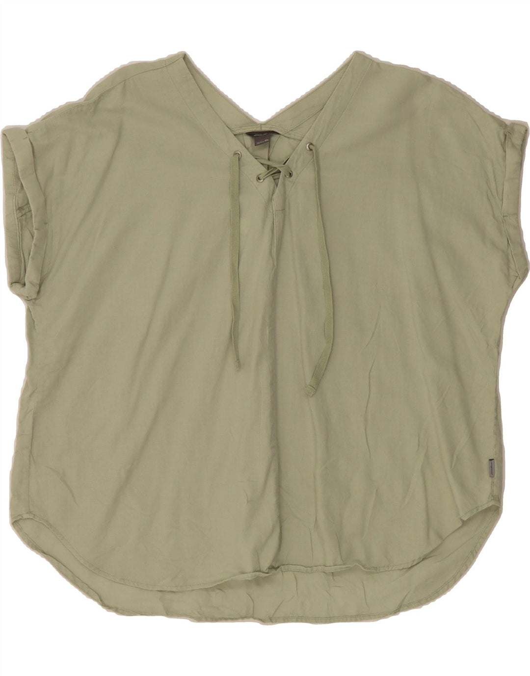 EDDIE BAUER Womens Blouse Top UK 18 XL Green Vintage Eddie Bauer and Second-Hand Eddie Bauer from Messina Hembry 