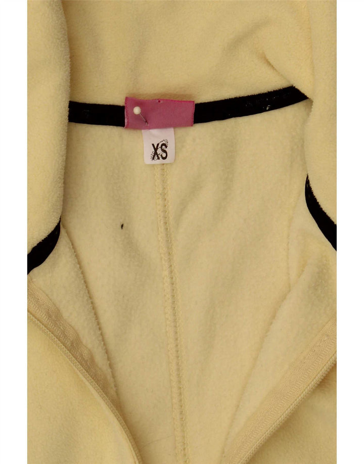 Jachetă fleece pentru femei Asics UK 6 XS Galben