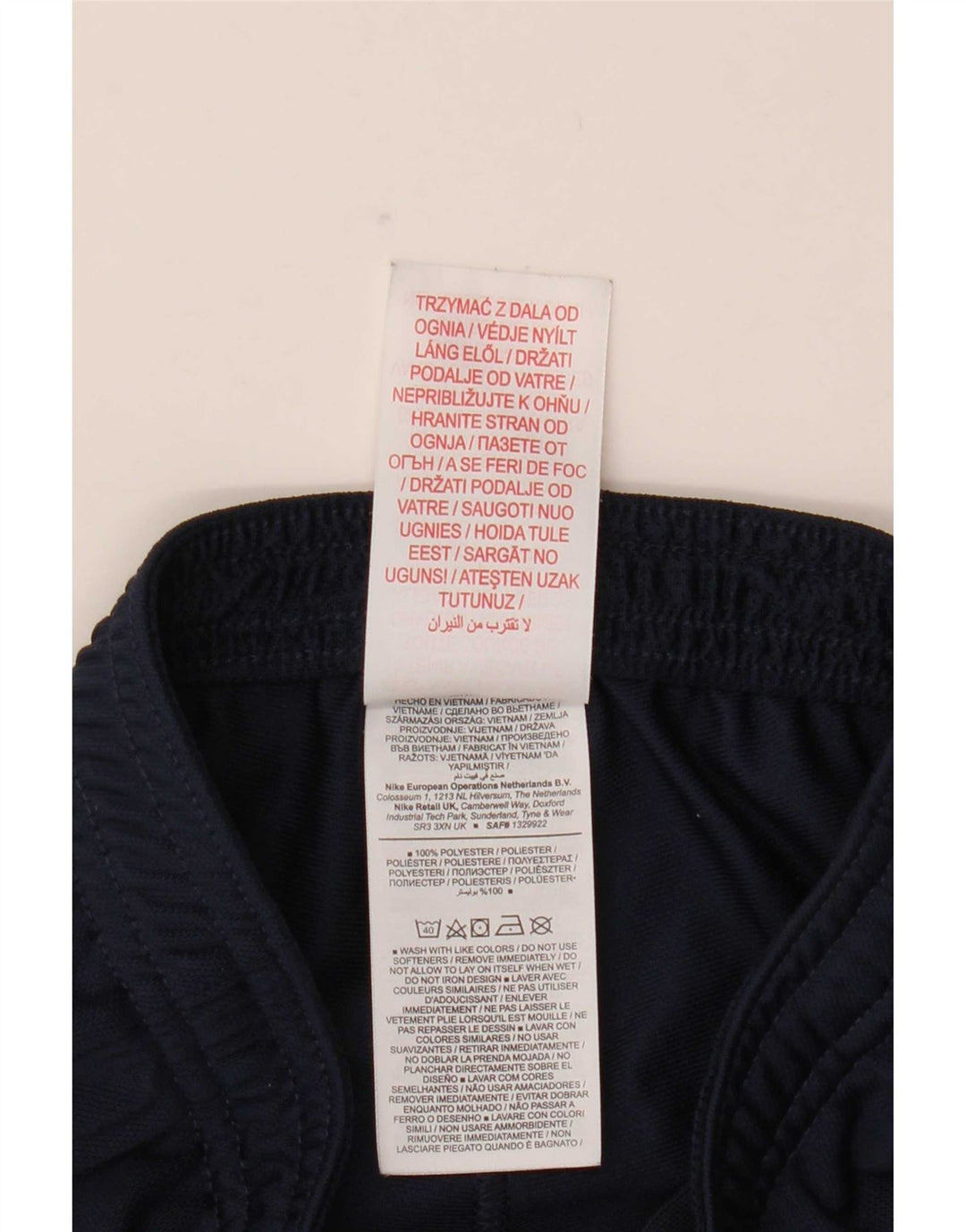 Pantaloni de trening Nike Dri Fit pentru băieți, 8-9 ani, poliester mici, bleumarin