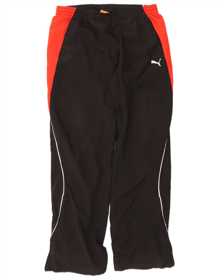 Pantaloni de trening pentru bărbați Puma, mari, negru, poliester color bloc