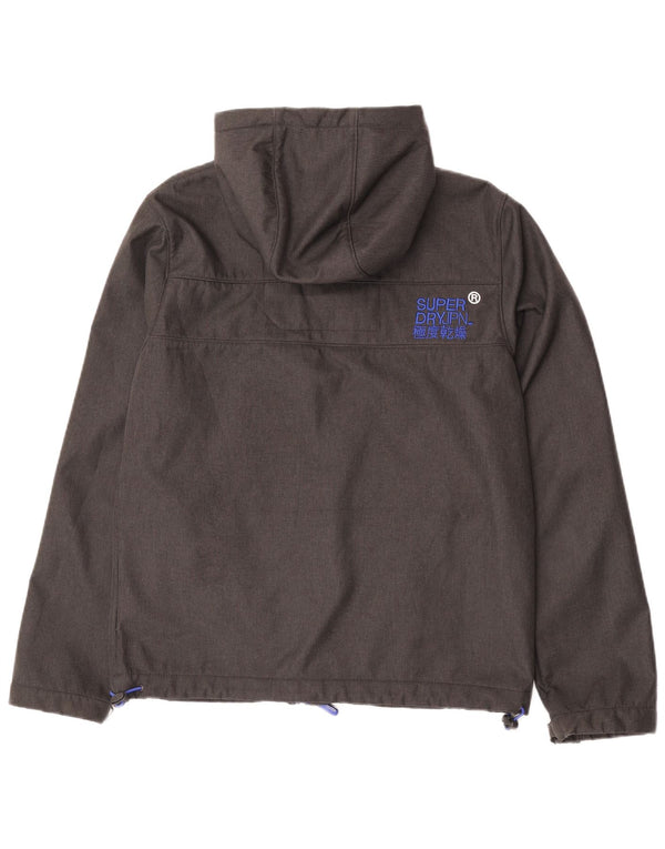 Jachetă Windtrekker Graphic Windbreaker Superdry pentru bărbați UK 40, mare, gri