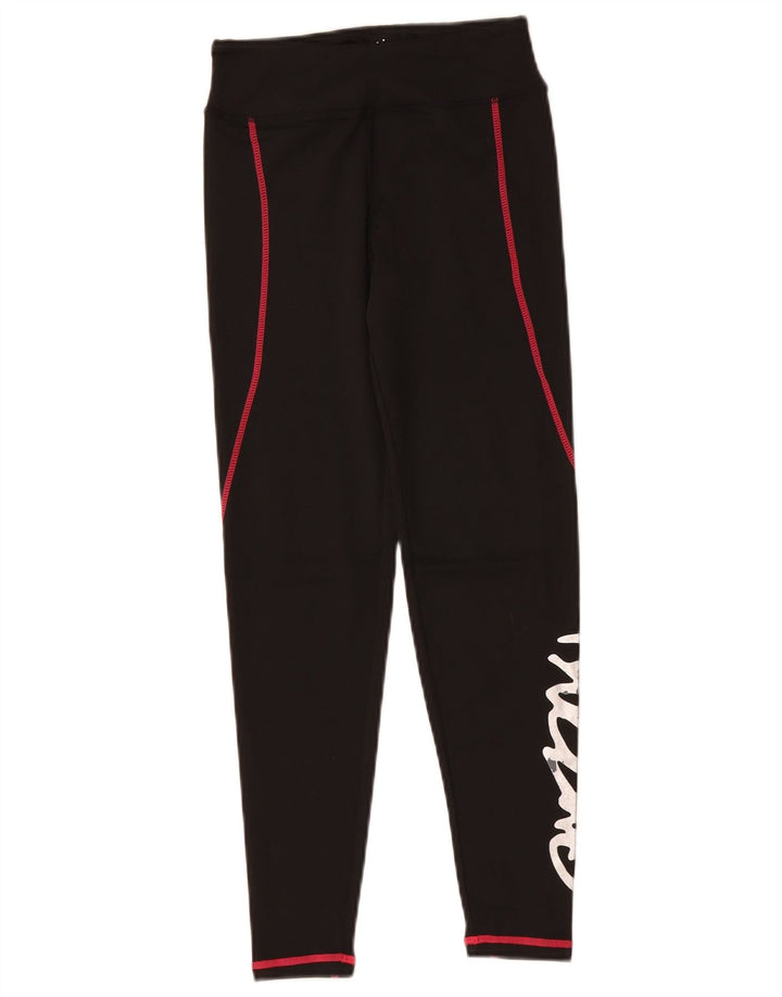 Jambiere grafice pentru fete MOSSIMO 9-10 ani negru