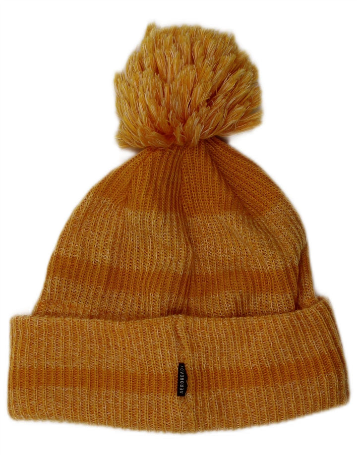 Căciulă tricot Bobble pentru femei Adidas, mărime unică, acrilic cu dungi galbene