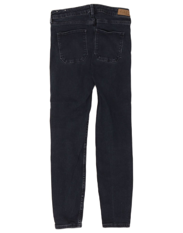Fat Face Blugi Super skinny pentru femei UK 10 Small W28 L25 Bumbac bleumarin
