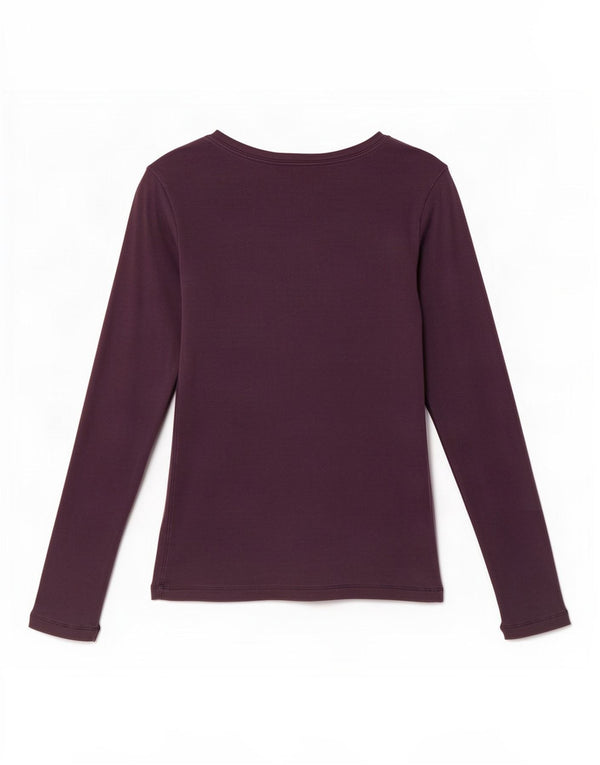 Champion Womens Heritage Classics Top cu mânecă lungă UK 8 Small Purple