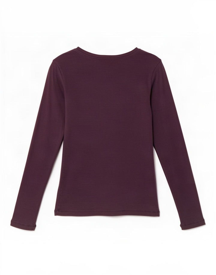 Champion Womens Heritage Classics Top cu mânecă lungă UK 8 Small Purple