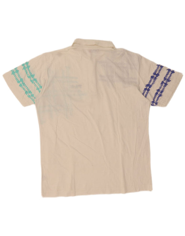 Tricou polo Fila Bărbați IT 50 Medium White Geometric
