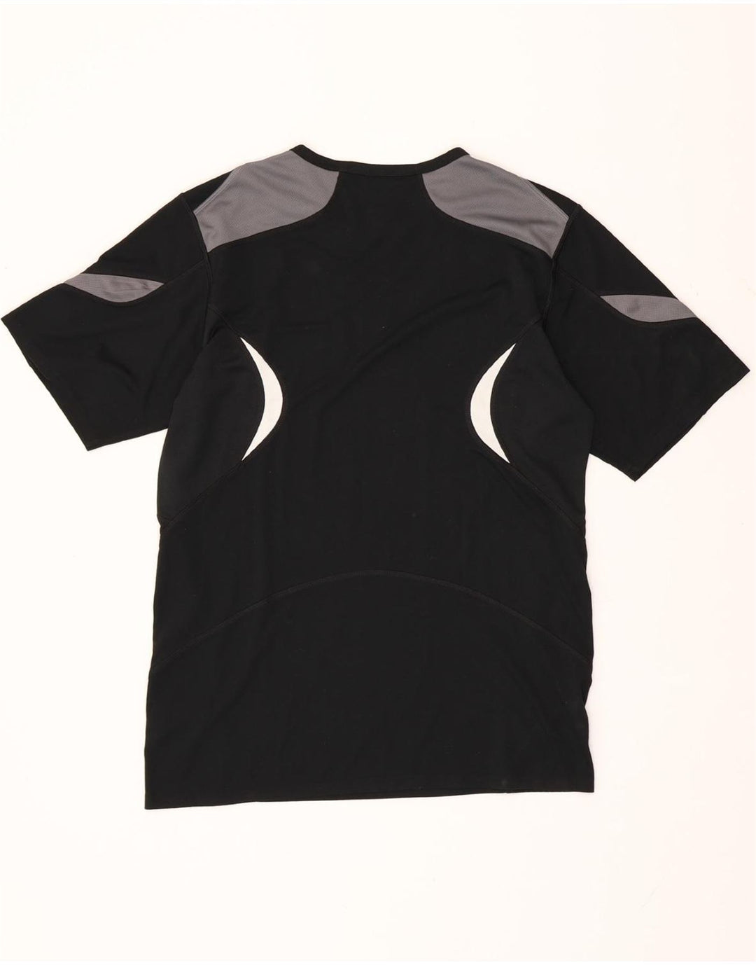 Tricou pentru bărbați NIKE Dry Top Marea Britanie 39/41 Mediu Negru Poliester Colorblock