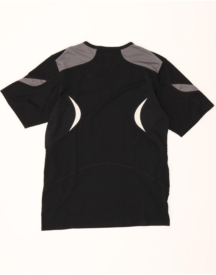 Tricou pentru bărbați NIKE Dry Top Marea Britanie 39/41 Mediu Negru Poliester Colorblock