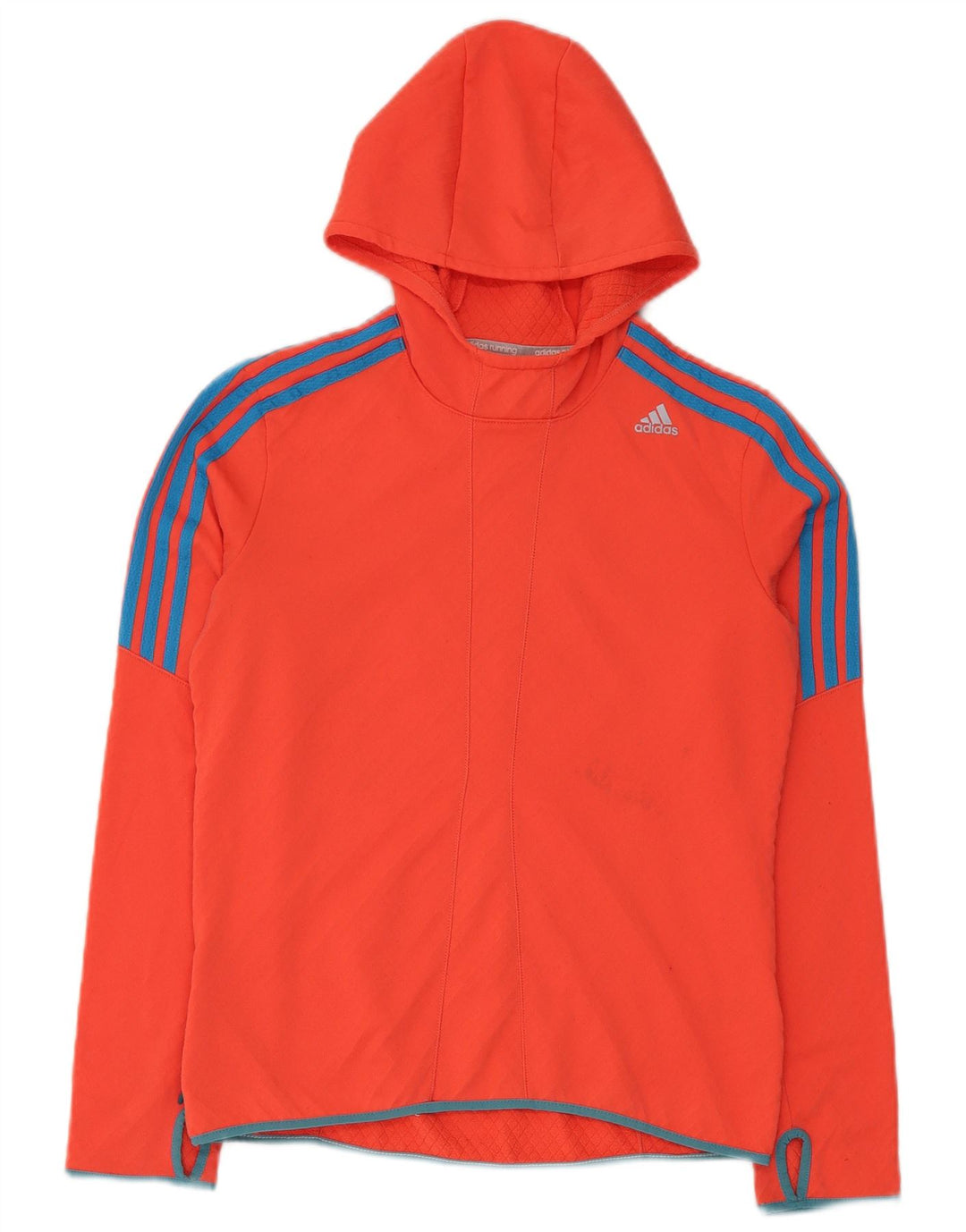 Pulover Adidas pentru femei UK 14 Poliester roșu mediu