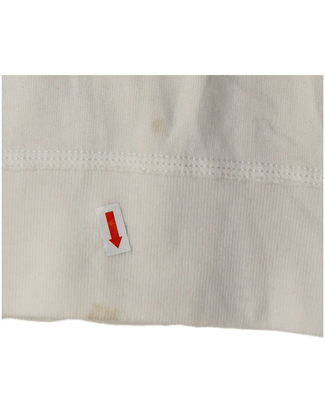 Jachetă de top pentru trening pentru femei HOLLISTER, UK 14, mare, alb, bumbac