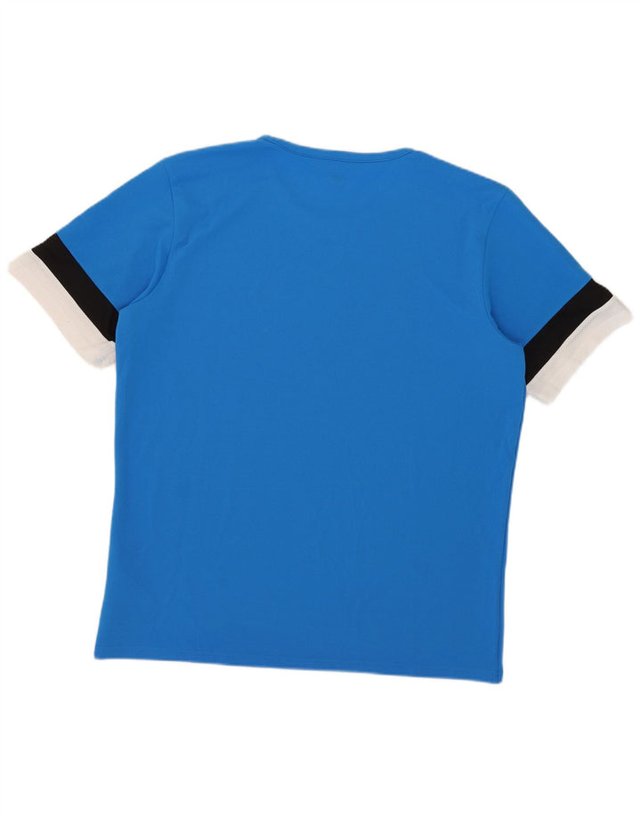 Tricou pentru bărbați Puma Top XL, albastru, poliester color bloc