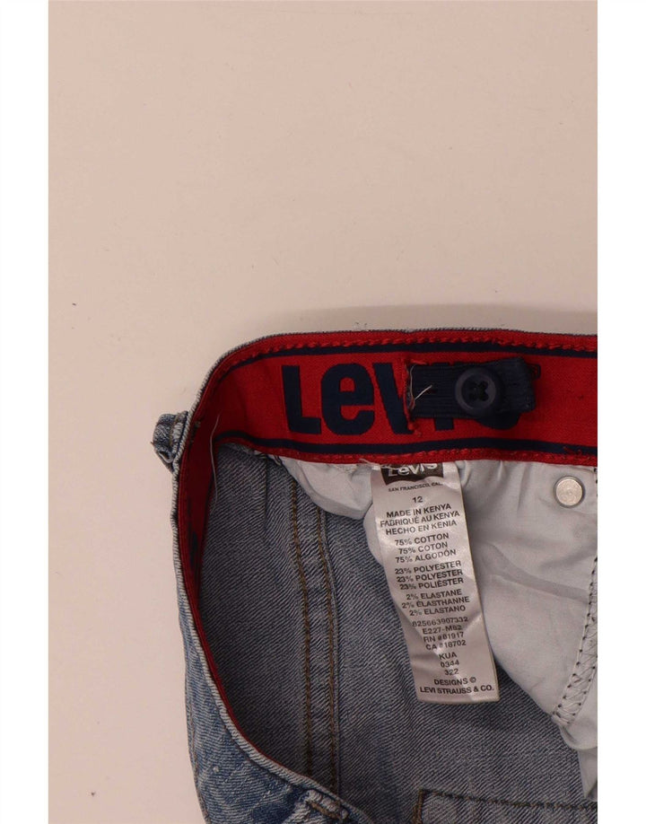 Blugi Levi's 511 Slim 11-12 ani L24 L27 Bumbac albastru