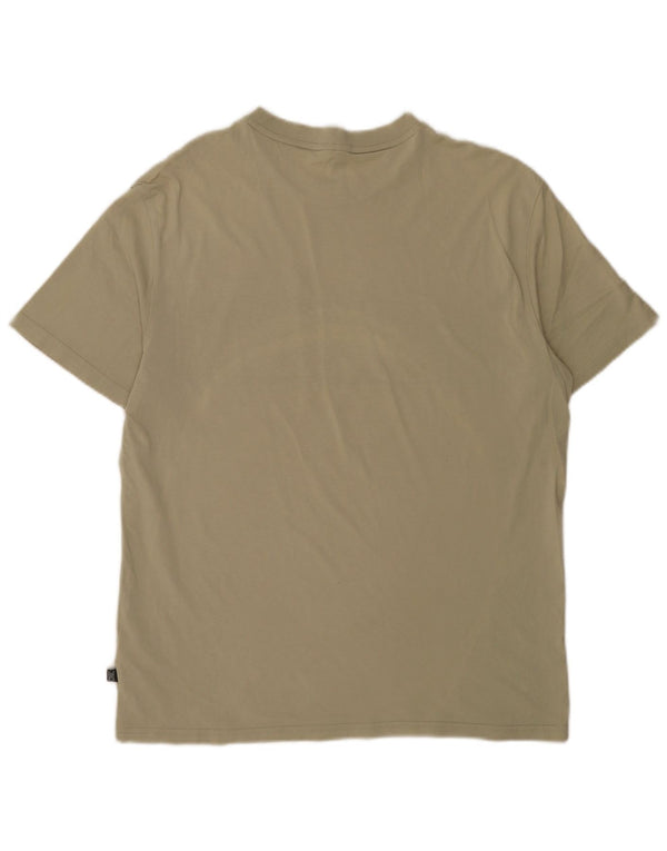 Tricou grafic pentru bărbați Puma Top Medium Khaki Colorblock Bumbac