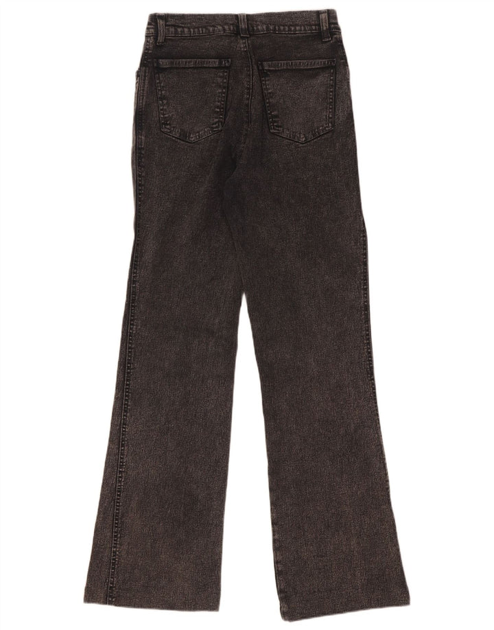 Bianca Maria Caselli Blugi Bootcut Femei IT 42 Medium W27 L30 Bumbac Negru