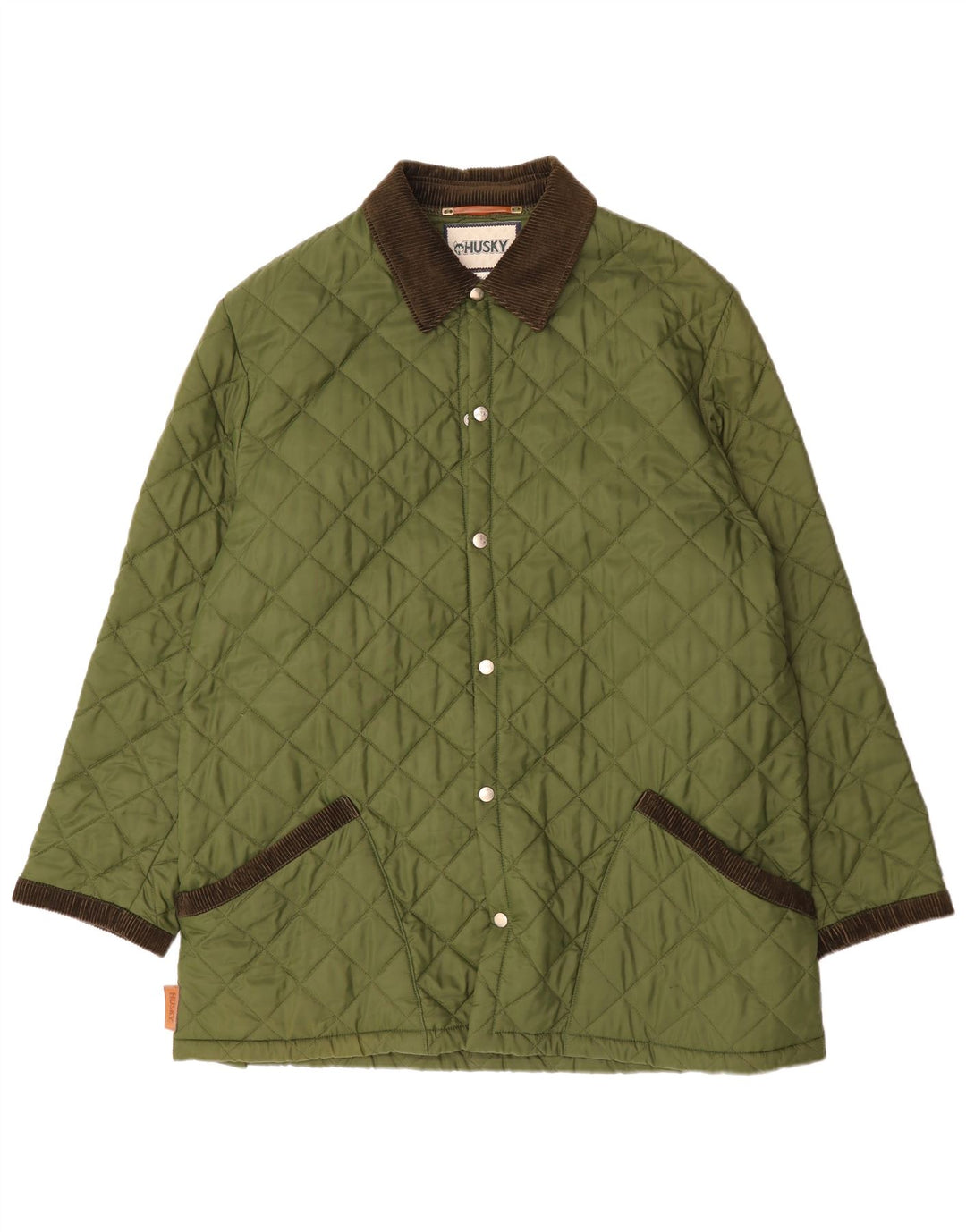 Jachetă matlasată pentru bărbați Husky UK 46 3XL Poliamidă verde