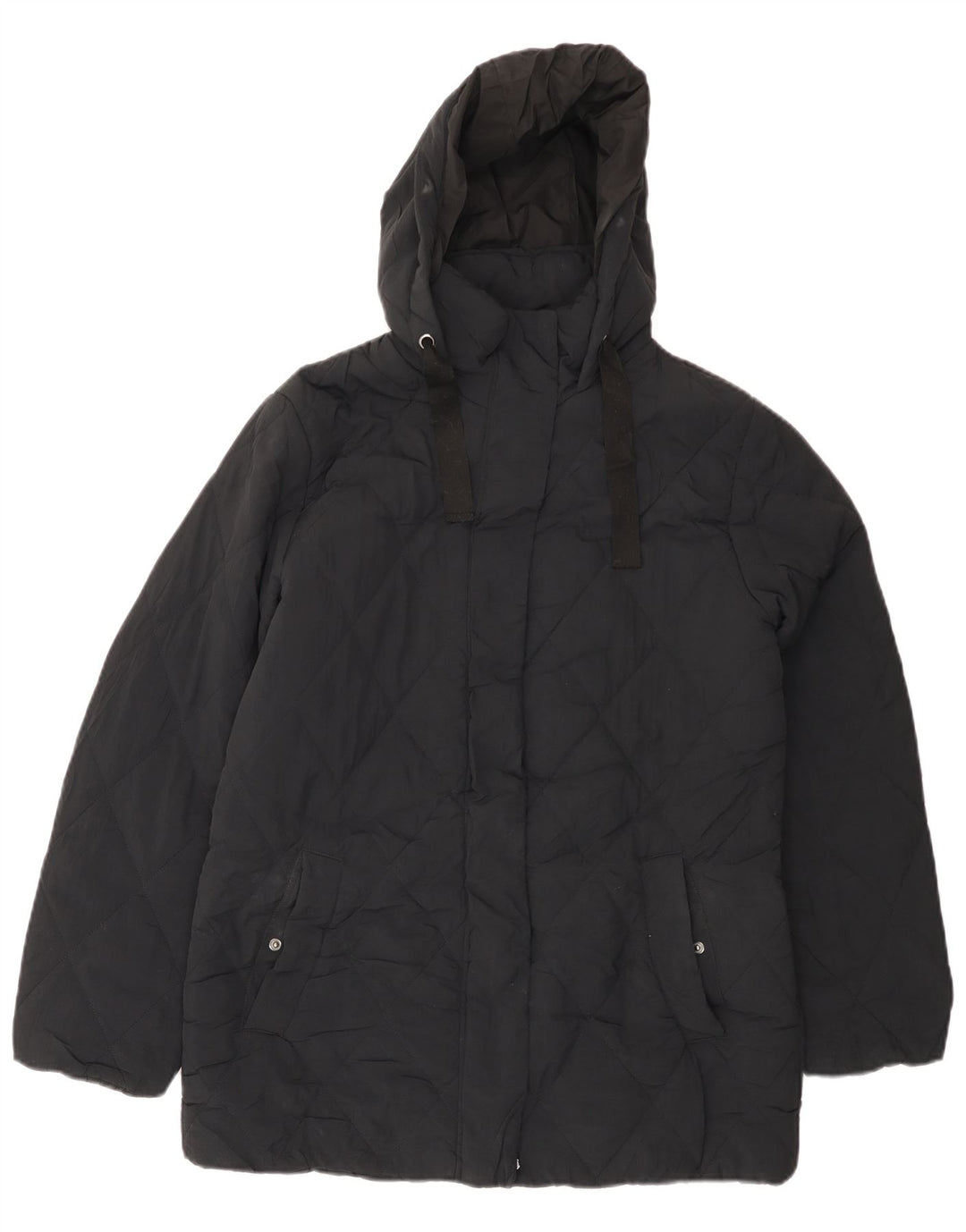 Jachetă căptușită supradimensionată pentru femei Marks & Spencer UK 8 Small Black