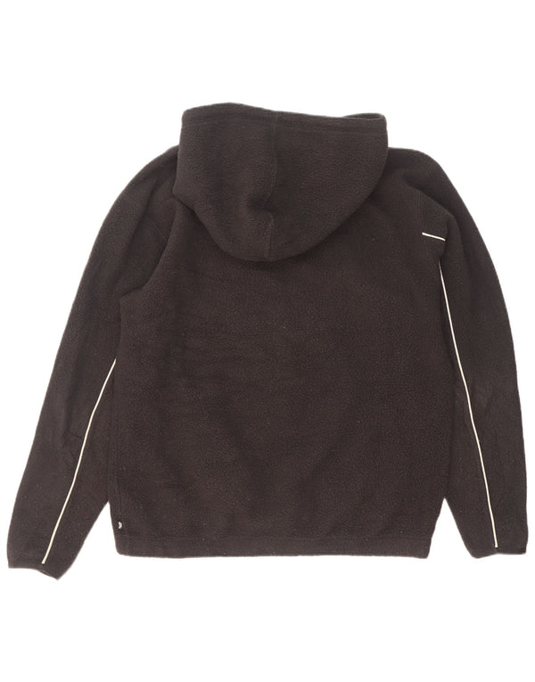 Pulover Nike pentru bărbați, cu glugă, poliester negru mediu