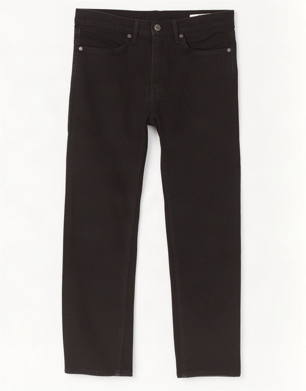 Blugi slim pentru bărbați Marks & Spencer W34 L29 bumbac negru