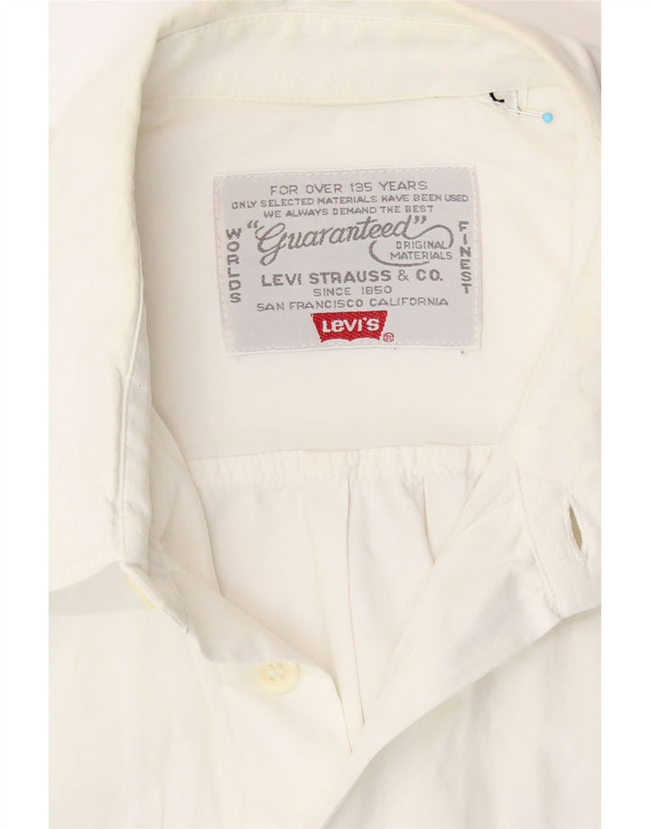 Cămașă cu mânecă scurtă Levi's pentru bărbați, mare, albă