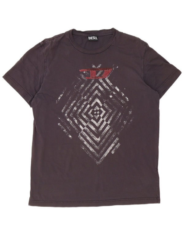 Tricou pentru bărbați Diesel Top XL Maro Bumbac