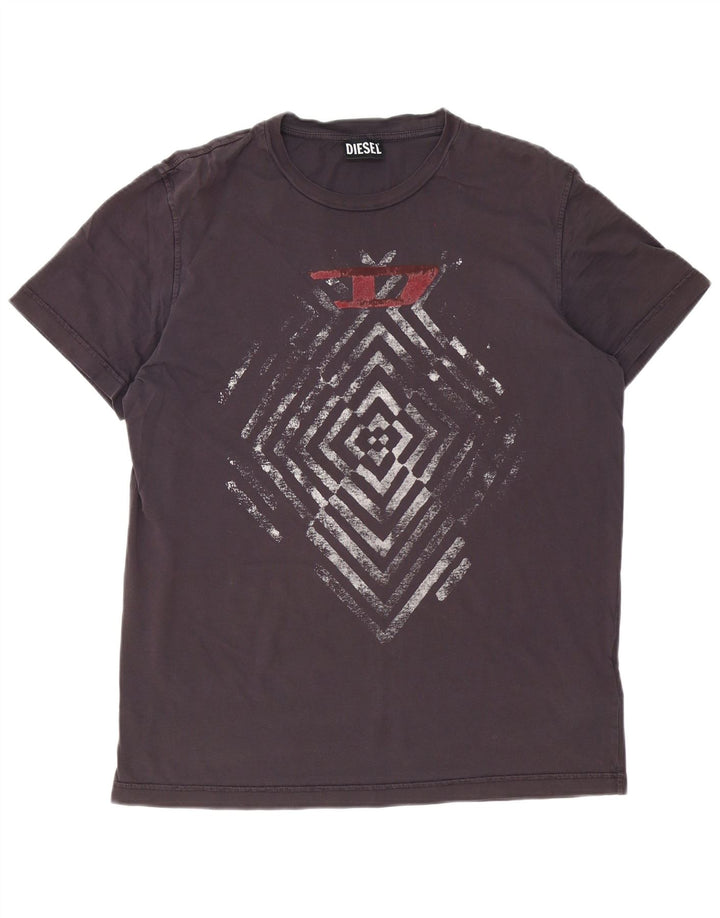 Tricou pentru bărbați Diesel Top XL Maro Bumbac