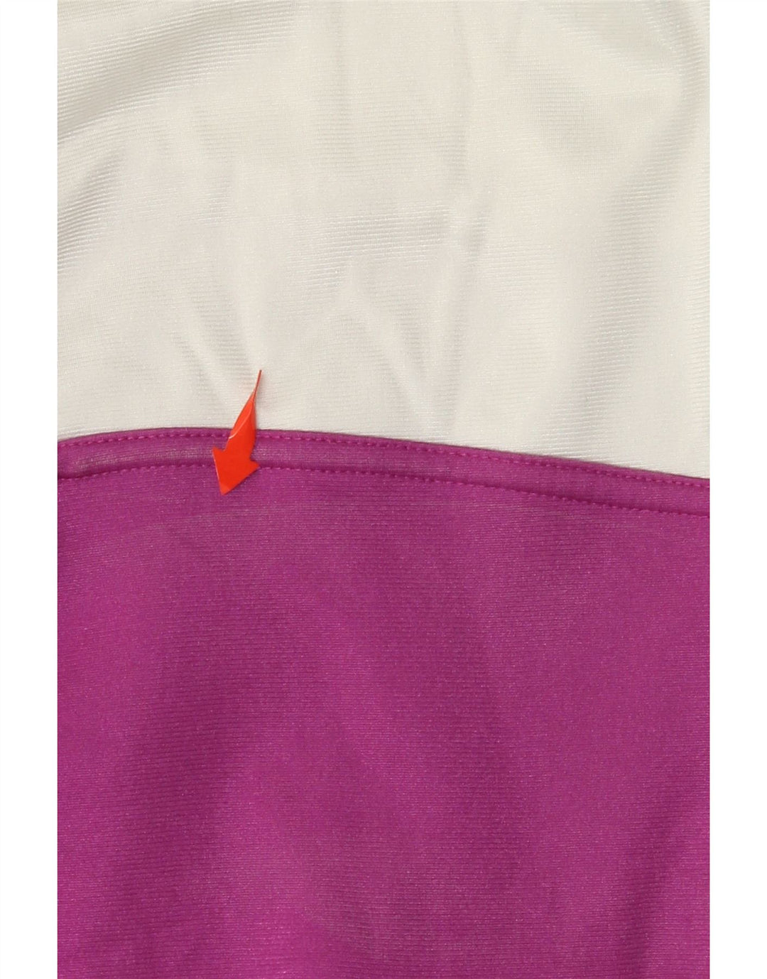 Jachetă de top pentru trening grafic ASICS pentru femei IT 46, mare, mov, bloc de culoare